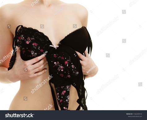 Choosing Lingerie Dress Women Beautiful Almost Stock Photo Shutterstock