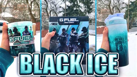 New Rainbow Six Siege Black Ice Gfuel Flavor Review Youtube