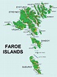 Cartes de Iles Féroé | Cartes typographiques détaillées des villes de ...