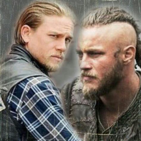 Travis Fimmel And Charlie Hunnam