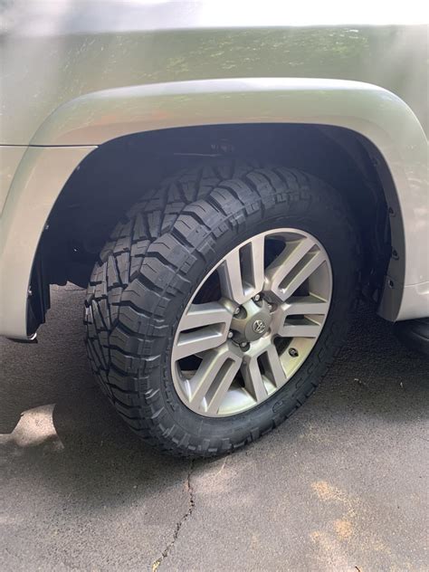 Largest Tires On Stock 20 Wheels 5th Gen 4x4 Toyota