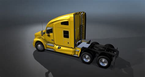 Kenworth T680 Render Model From American Truck Simulator Ats Mods