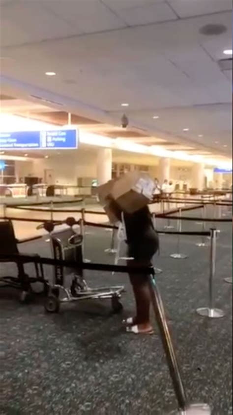 Woman Freaks Out At Airport Check In As She Throws Luggage And Attacks Employees As Daughter