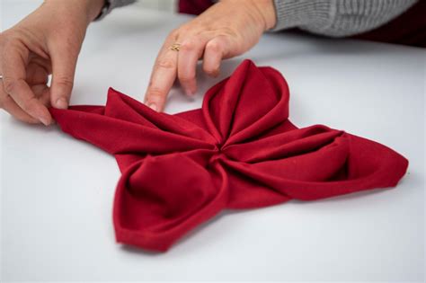 10 Ways To Fold Napkins For Christmas Holiday Napkin Folding Ideas Hgtv