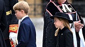 Jorge y Carlota de Gales, protagonistas inesperados del funeral de la ...