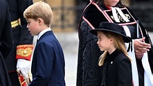 Jorge y Carlota de Gales, protagonistas inesperados del funeral de la Reina Isabel