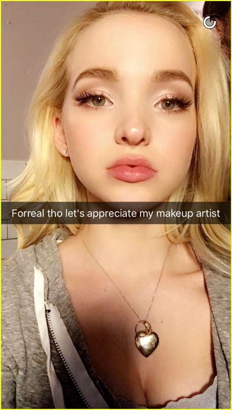 Dove Cameron Shows Off Her Engagement Ring On Snapchat Photo