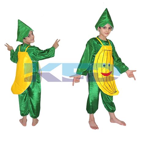 Banana Fancy Dress For Kidsfruits Costume For School Annual Function