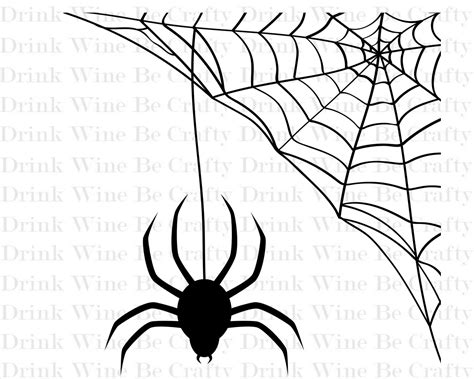 Spider Web Svg Cut File Svg File For Cricut Silhouette Svg File