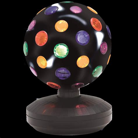 Kicko Spinning Disco Ball With Led Lights For Parties Lighting