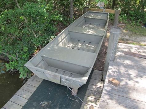 12 Ft Jon Boat With Outboard Motor And Oars For Sale In Shacklefords