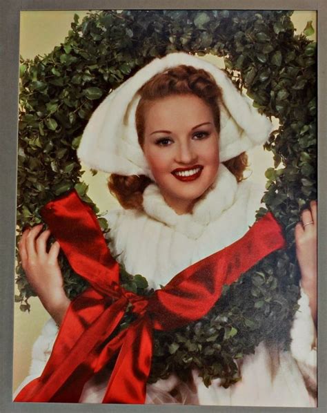 Betty Grable Merry Little Christmas Merry Christmas And Happy New Year Christmas Carol