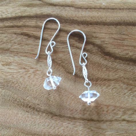 Water Clear Herkimer Diamond Double Terminated Quartz Etsy
