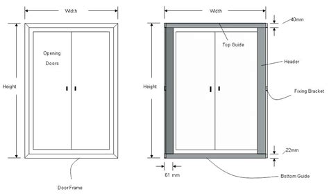 A perfect choice for your home, offices or any interior door opening where you may want the stunning look of sophisticated elegance. Double Door Drawing at PaintingValley.com | Explore ...