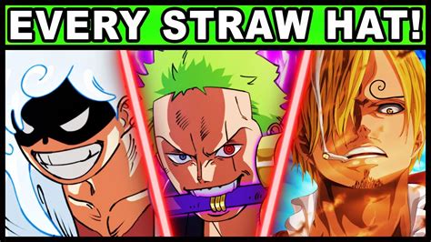All 13 Straw Hats And Their Powers Explained One Piece Every Straw