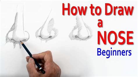 See what we did and learn how easy it is! How to Draw a Nose - Beginners - YouTube