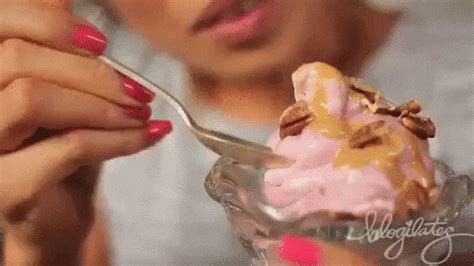 Ice Cream Eating Gif By Stylehaul Find Share On Giphy