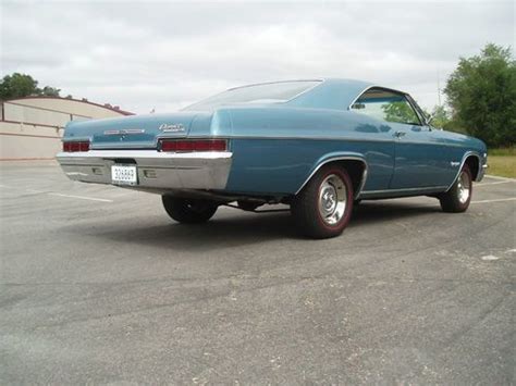 Purchase Used 1966 Impala Ss S Matching 396 4 Speed In South Saint