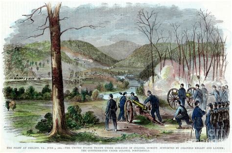Battle Of Philippi West Virginia Drawing By Print Collector Pixels