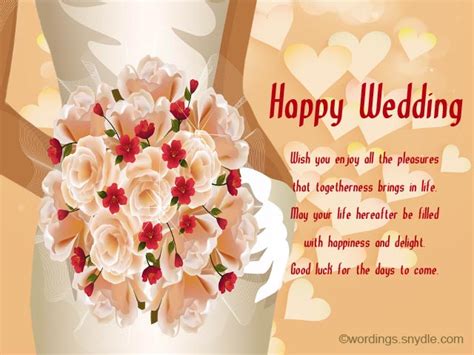 Wedding Wishes Messages And Wedding Day Wishes Wordings And Messages