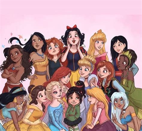 Pin By Riley Allman On Art ️ All Disney Princesses Disney Drawings Disney Princess Art