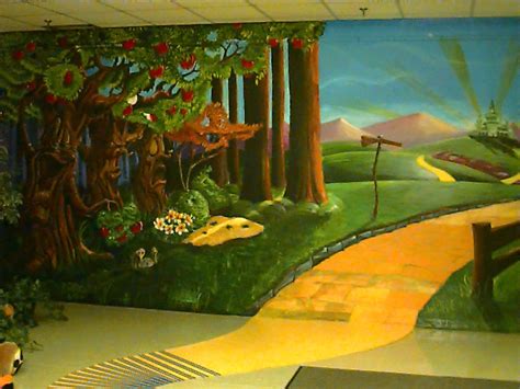 🔥 42 Wizard Of Oz Wallpaper Mural Wallpapersafari