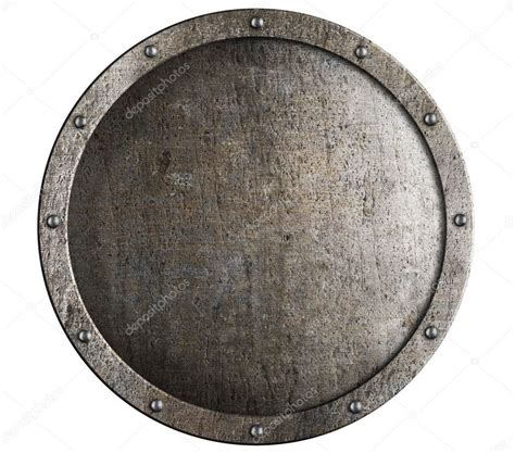 Old Round Metal Medieval Shield Stock Photo Sponsored Medieval