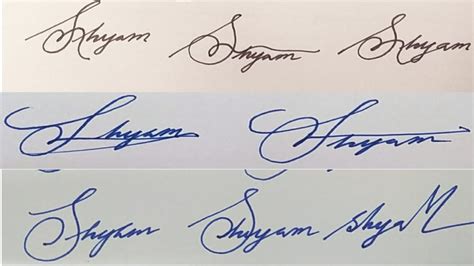 New Cursive Style Signature S Signature S Best Signature For