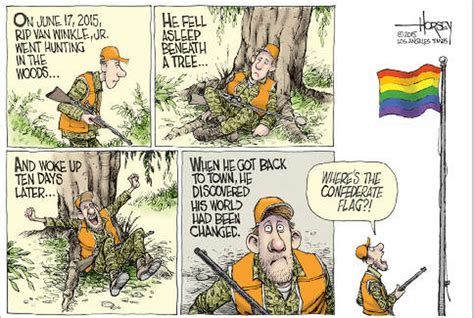 editorial cartoonists take on historic same sex marriage ruling