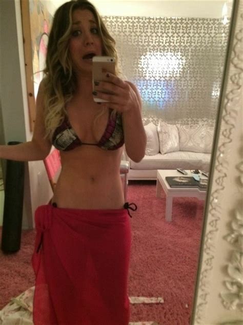 American Actress Kaley Cuoco Nude Cell Phone Pictures Leaked