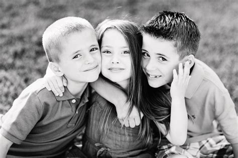 Three Kids Sibling Photography Poses Sibling Photography Sister