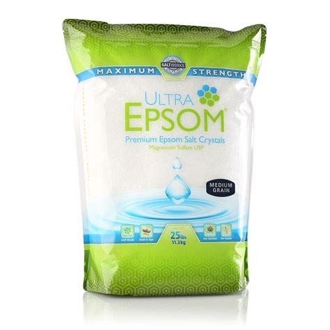 Ultra Epsom Salt Medium Grain Foundation For Dry Skin Bath Salts