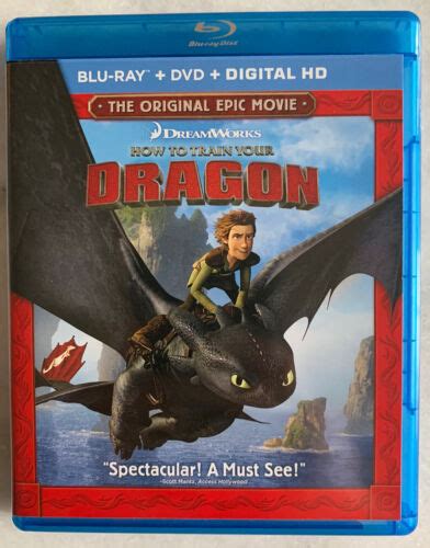 How To Train Your Dragon Blu Ray Dvd America Ferrera Kristen Wiig Ebay
