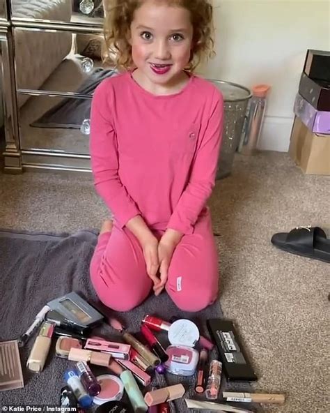 Katie Prices Daughter Bunny 5 Is Ecstatic As Star Buys Her A Hoard Of Her Own Make Up