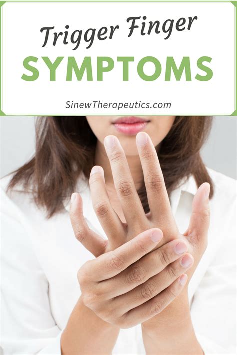 Symptoms Of Trigger Finger Arthritis In Fingers Trigger Finger
