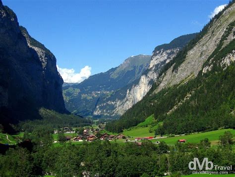 Lauterbrunnen Valley Jungfrau Switzerland Worldwide Destination