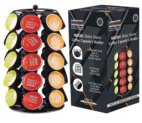 Never miss out on competitions and offers. EVER RICH ® Dolce Gusto Coffee POD Rotating Holder/Stand ...