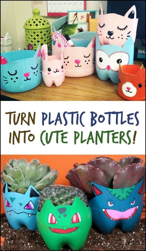 503 Best Plastic Bottle Crafts Images On Pinterest