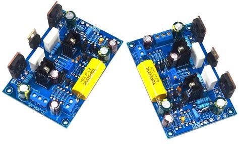 Assembled One Pair K Fet Mos Stereo Diy Amplifier Board W Hifi