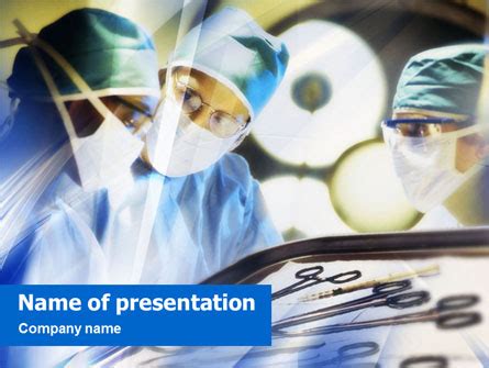 Surgical Operation Presentation Template For PowerPoint And Keynote PPT Star