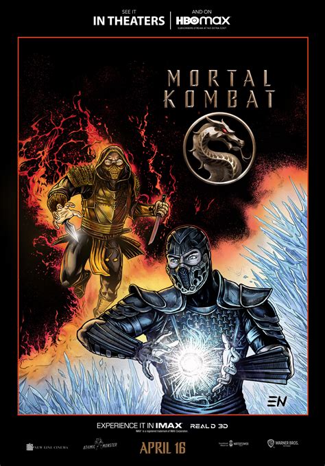 Artstation Mortal Kombat Movie Poster 2021