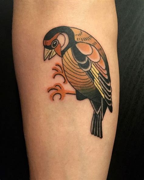 30 Pretty Goldfinch Tattoos To Inspire You Tattoos Goldfinch Finch