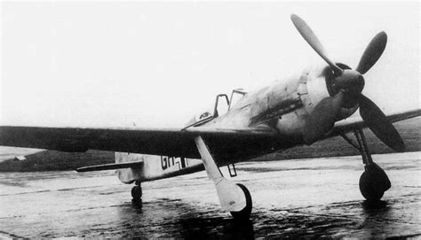 Немецкий истребитель Focke Wulf Fw 252 Военное оружие и армии Мира