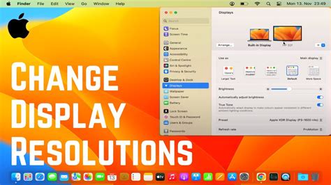 How To Change Display Resolutions On Your Mac Use Custom Screen