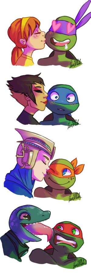 Tmnt Raph X Mona Lisa In Space Raphael And Mona Lisa Fan