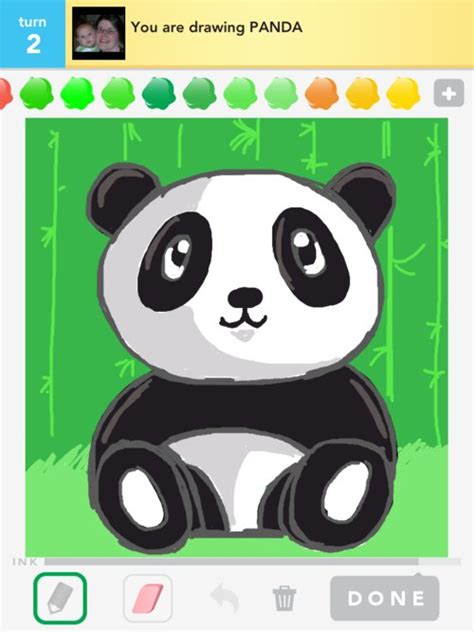 This is a cube that says fun on it and it has no real function just to look fun. Panda Drawings - How to Draw Panda in Draw Something - The Best Draw Something Drawings and Draw ...