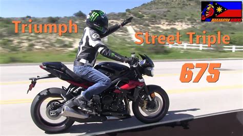 Avdb moto, das zubehör zum bikerpreis! 2013 Triumph Street Triple 675 R - Short Test Ride on the ...