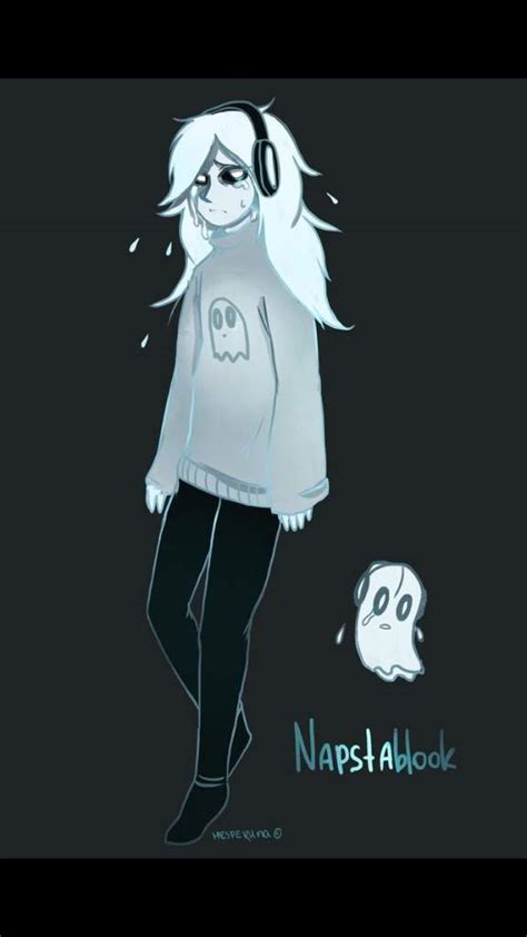 Blooky Female And Human Napstablook Undertale Amino