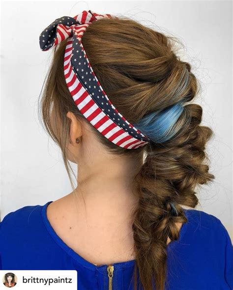 21 Creative Fourth Of July Hairstyles To Get You In The Mood Hair