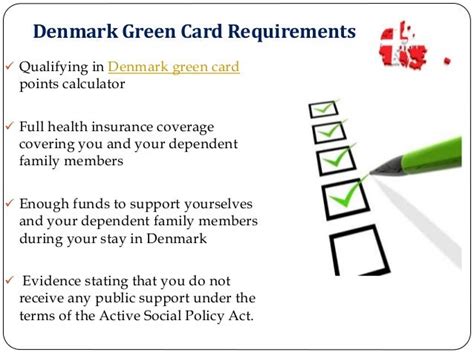 Denmark Immigration Green Card